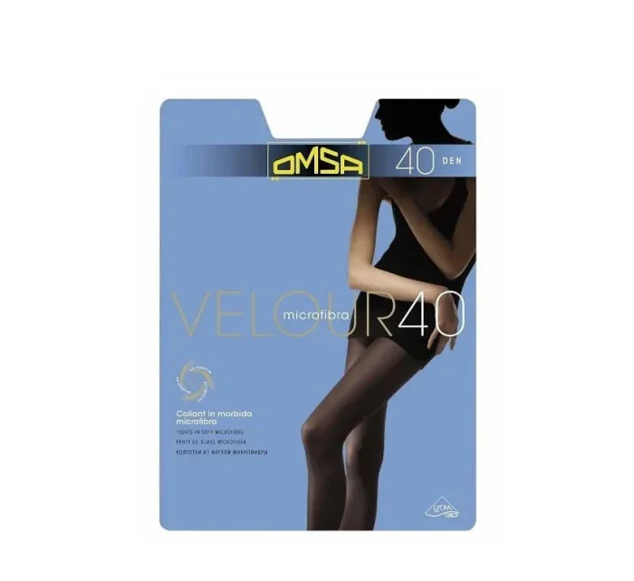 Dámske pančuchové nohavice Omsa Velour 40 deň 2-4