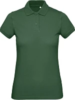 B&C Inspire Polo /women_° Dámske polo tričko z bio bavlny 01.0440 fľaškovozelené