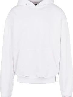 Build your Brand BY 162 Mikina s kapucí z těžké bavlny "Ultra Heavy" 56.0162 white