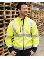 Yoko HVK 09 Hi-Vis softshellová bunda 79.VK09 navy Yoko HVK 09 Hi-Vis softshellová bunda 79.VK09 navy