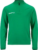 Craft Teamwear Evolve 2.0 Half Zip Jr Detská tréningová bunda s 1/4 zipsom 82.4764 team green