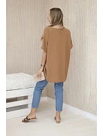 Blúzka nadrozmernej veľkosti s ťavím príveskom