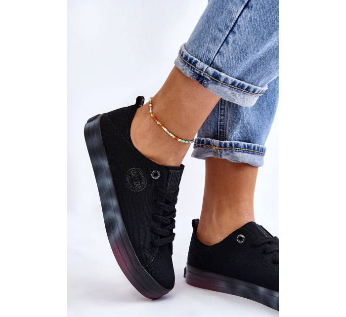 Dámské tenisky s barevnou Big Star Černá model 21608582 - Big Star Shoes