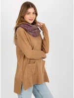 Tunelová šála AT KM ENEC  tmavě lila model 17935316 - FPrice