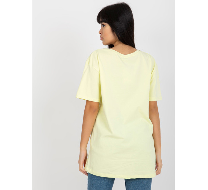 Dámske tričko EM TS 527 1.26X svetlo žltá - FPrice