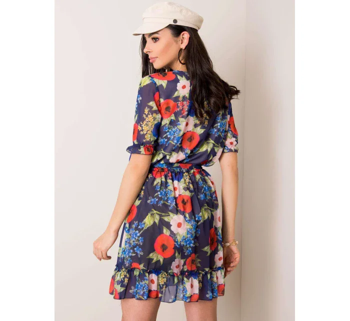 Šaty LK SK 507626.70 tmavo modrá