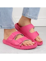 Big Star W INT2004E fuchsiové penové žabky s prackami