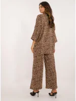 Komplet DHJ KMPL  czarno beżowy model 20493494 - FPrice