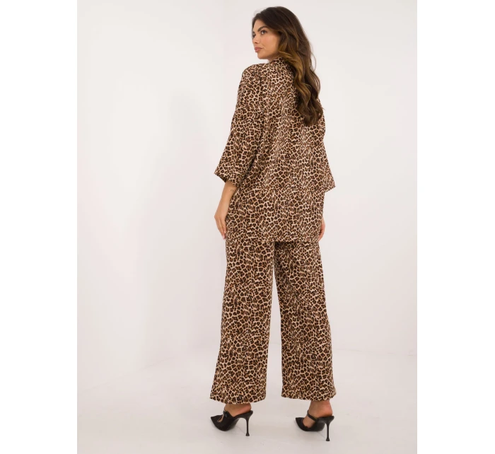 Komplet DHJ KMPL  czarno beżowy model 20493494 - FPrice