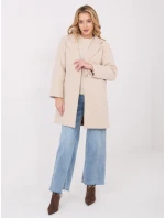Kabát IT EN 20238.23 svetlo béžový