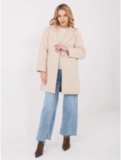 Kabát IT EN 20238.23 svetlo béžový