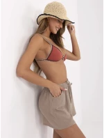 Szorty MO SN model 21235923 ciemny bezowy - FPrice