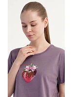 Dámské pyžamo šortky model 22405624 - Vienetta Dámské pyžamo šortky model 22405624 - Vienetta