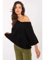 Sveter s krátkym rukávom model 216684 Taliansko Moda Sveter s krátkym rukávom model 216684 Taliansko Moda