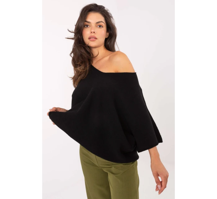 Sveter s krátkym rukávom model 216684 Taliansko Moda Sveter s krátkym rukávom model 216684 Taliansko Moda