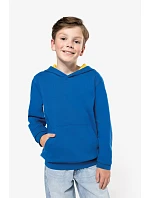 K 453 Dětská kontrastní mikina s kapucí grey model 22509484 - Kariban K 453 Dětská kontrastní mikina s kapucí grey model 22509484 - Kariban