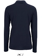 SOL'S Perfect LSL Women Dámske piqué polo s dlhým rukávom 25.2083 francúzska námornícka modrá