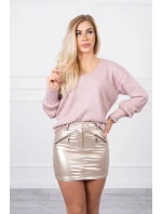 Sukňa s ozdobnými jazdcami béžová Sukňa s ozdobnými jazdcami béžová