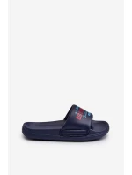 Piankowe Klapki Dziecięce Big Star NN374516 Granatowe