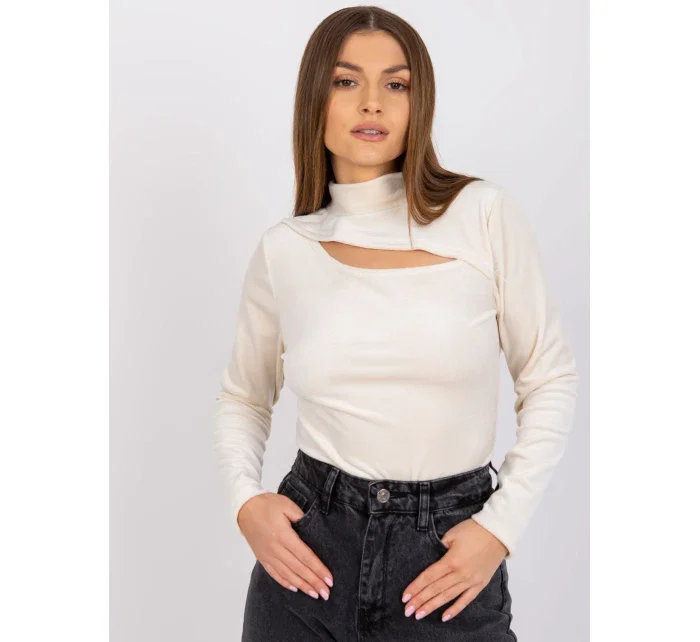 Blúzka DHJ BZ 6561.09P svetlo béžová