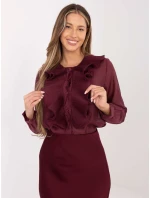 Košeľa IT KS 28990.05P bordová Košeľa IT KS 28990.05P bordová