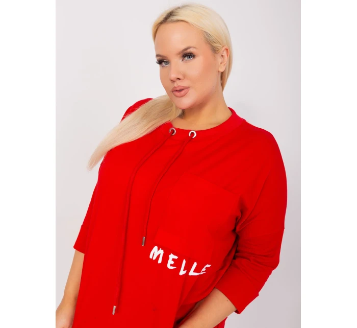 Bluzka RV BZ model 19465552 czerwony - FPrice Bluzka RV BZ model 19465552 czerwony - FPrice