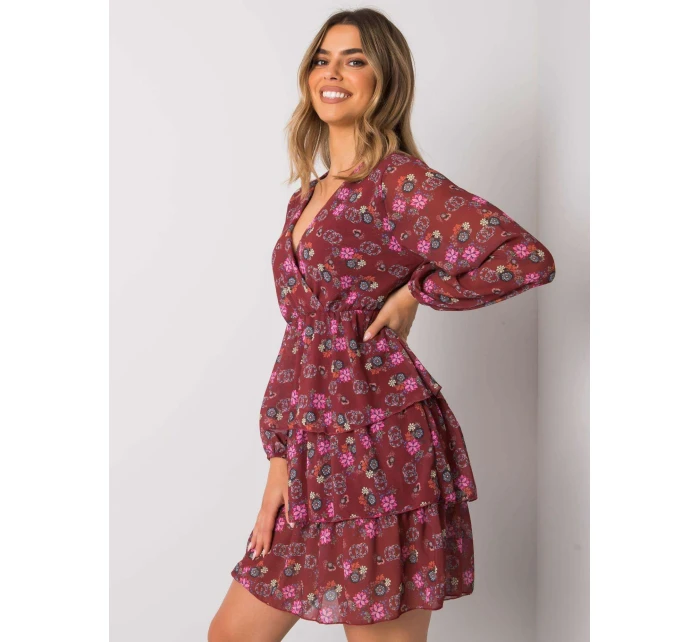 WN SK 21049 šaty.38X gaštanová