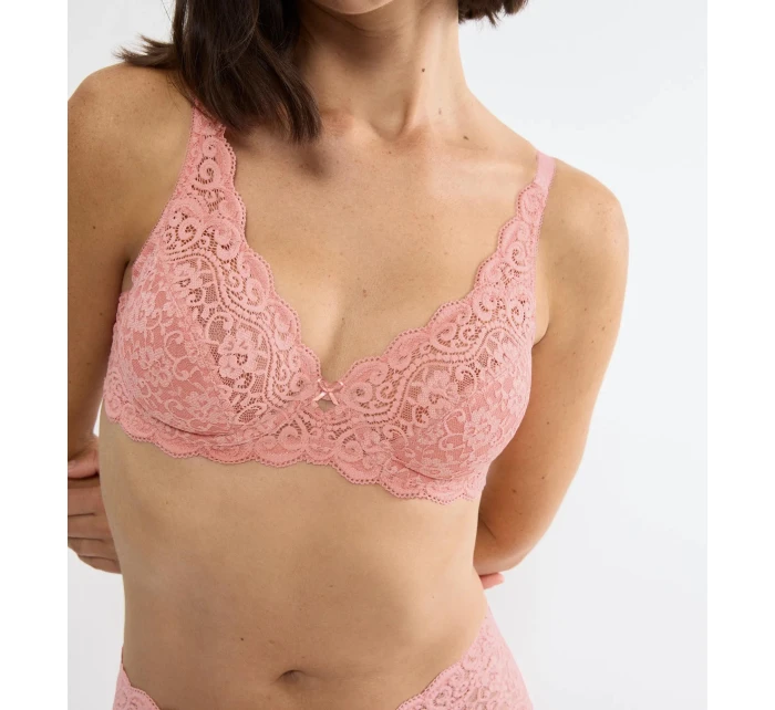 Dámska podprsenka Amourette W - RED - ružová 00BE - TRIUMPH