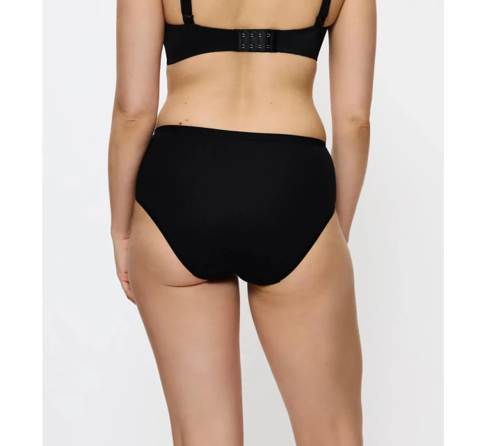 Dámske nohavičky Sense Of Cotton Midi - BLACK - black 0004 - TRIUMPH