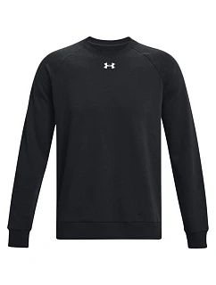 Pánská mikina Rival Fleece Crew, černá, model 22306458 001 - Under Armour