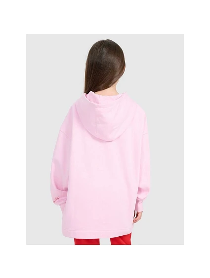 Dívčí mikina oversize s kapucí model 21815700 - 4F