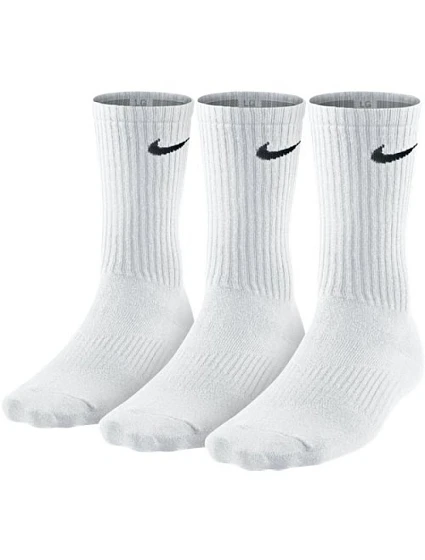 Ľahké ponožky Nike Crew 3pak SX4704-101
