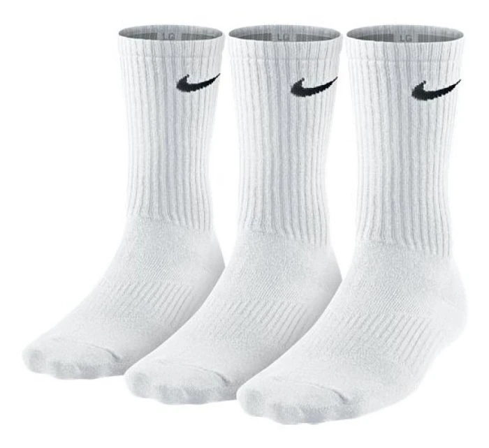 Ľahké ponožky Nike Crew 3pak SX4704-101