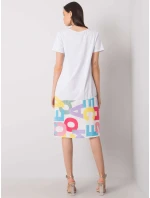 Šaty DHJ SK 13119.26P biela Šaty DHJ SK 13119.26P biela