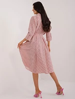 Šaty LK SK 509673.13 broskyňová