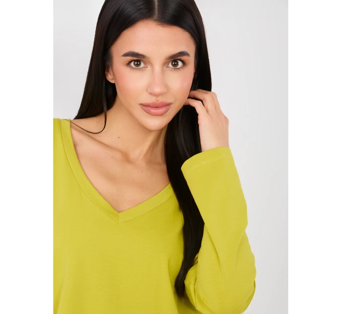 Blúzka RV BZ A1092.47 limetkovo zelená