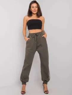 Tepláky RV DR 7237.81 tmavá khaki