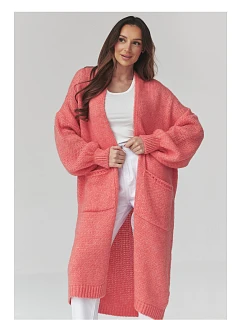 Zapínanie svetra model 226870 Makadamia