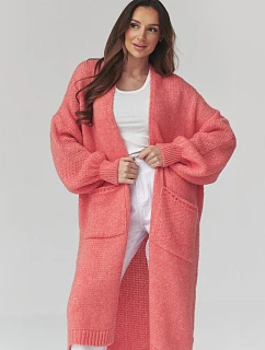 Zapínanie svetra model 226870 Makadamia