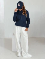 Dámská mikina s kapucí BASIC navy blue model 21962507 - FashionStreet
