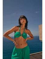 Letné saténové nohavice - ZELENÁ - TRIUMPH ZELENÁ - TRIUMPH Letné saténové nohavice - ZELENÁ - TRIUMPH ZELENÁ - TRIUMPH