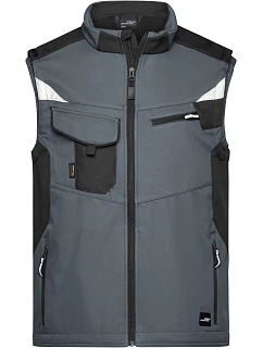 JN Pracovní vesta Strong 02.0 carbon/black model 22492029 - Daiber