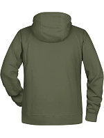 Pánská raglánová mikina s kapucí 02. olive model 22435149 - Daiber Pánská raglánová mikina s kapucí 02. olive model 22435149 - Daiber