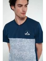 Pyžamo s knoflíkovou légou model 19698512 - Vamp