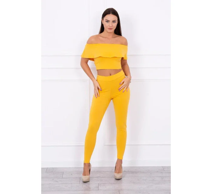 Horčicová súprava s volánikmi