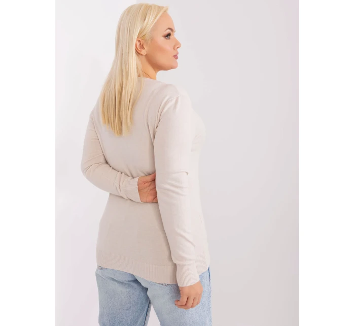 Sweter PM SW PM model 19319110 jasny beżowy - FPrice