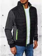 Pánská přechodná prošívaná bunda černá Dstreet model 21968248 - FashionStreet