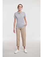 Russell Athletic 566F Dámske elastické piqué polo tričko 10.566F bordová Russell Athletic 566F Dámske elastické piqué polo tričko 10.566F bordová