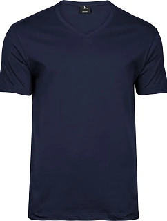 TJ Pánské tričko do V  18. navy model 22498551 - Tee Jays