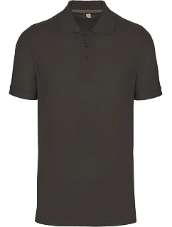 WK WK 274 Pánske pracovné polo tričko z hustej bavlny 20.W274 tmavošedé